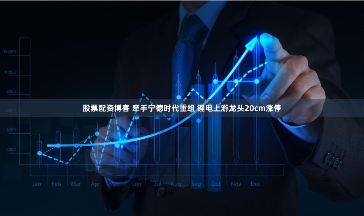 股票配资博客 牵手宁德时代重组 锂电上游龙头20cm涨停