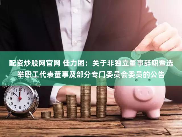 配资炒股网官网 佳力图：关于非独立董事辞职暨选举职工代表董事及部分专门委员会委员的公告