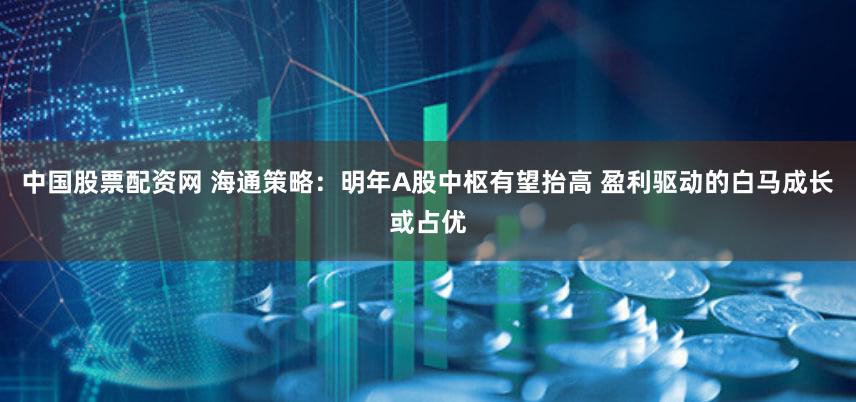 中国股票配资网 海通策略：明年A股中枢有望抬高 盈利驱动的白马成长或占优