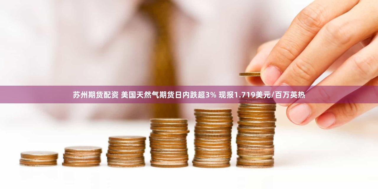 苏州期货配资 美国天然气期货日内跌超3% 现报1.719美元/百万英热
