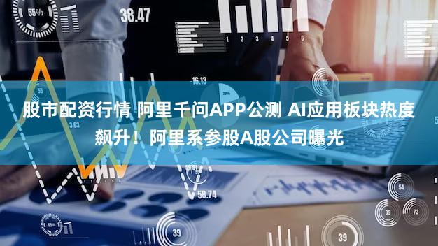 股市配资行情 阿里千问APP公测 AI应用板块热度飙升！阿里系参股A股公司曝光